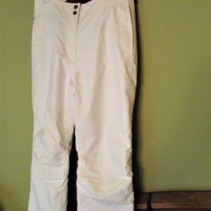 WOMAN'S WHITE SKI PANTS